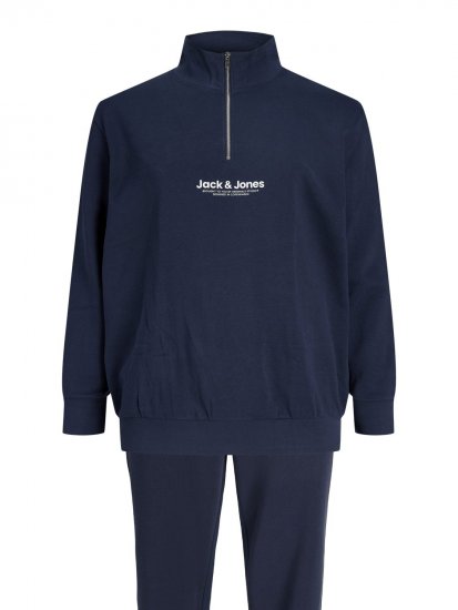 Jack & Jones Vesterbro ensemble de survêtement bleu marine - Sweatshirts & hoodies - Sweatshirts/Hoodies grande taille homme