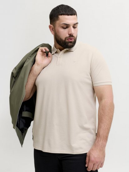 Jack & Jones Weston Polo Beige Clair - Polos - Polos homme grande taille