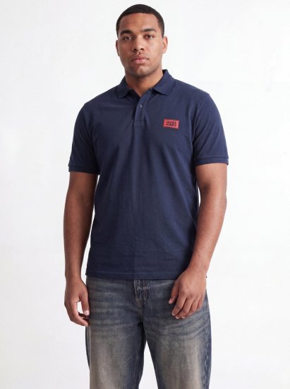Jack & Jones Rush polo lot de 2 noir/bleu marine - Polos - Polos homme grande taille