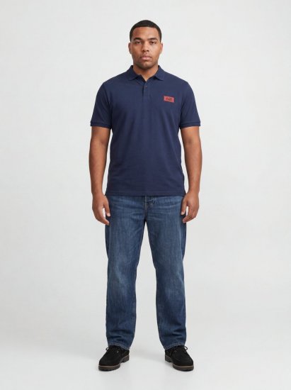 Jack & Jones Rush polo lot de 2 noir/bleu marine - Polos - Polos homme grande taille
