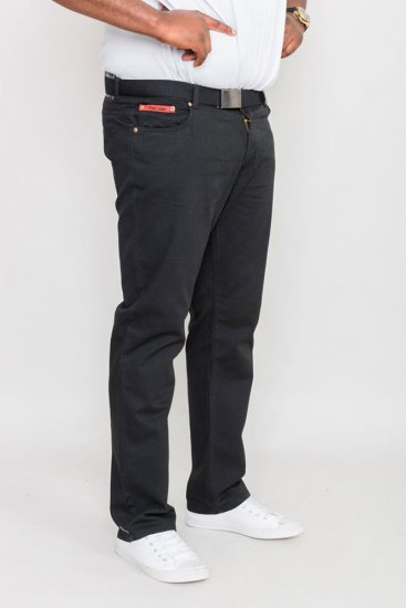 Duke Mario Bedford cord-pants Black - Jeans et pantalons - Jeans et Pantalons grande taille 