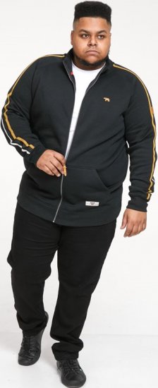 D555 MARSTON Zip Through Sweatshirt - Sweatshirts & hoodies - Sweatshirts/Hoodies grande taille homme