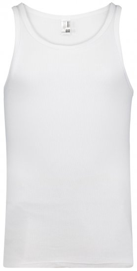 Adamo Prestige Double Ribbed Undershirt White - Sous-vêtements & bain - Sous-vêtements Grande Taille