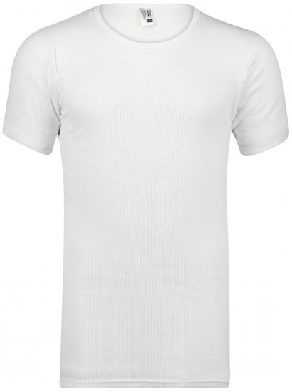 Adamo Prestige Double Ribbed Under-T-shirt White - Sous-vêtements & bain - Sous-vêtements Grande Taille