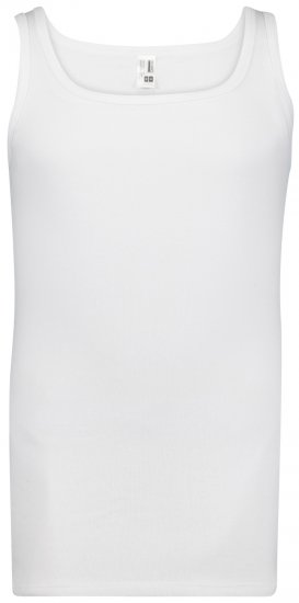 Adamo Royal Fine Ribbed Undershirt White - Sous-vêtements & bain - Sous-vêtements Grande Taille