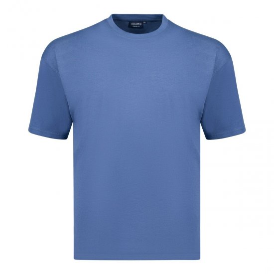 Adamo 129420 T-shirt lot de 2 Bleu denim - T-shirts - T-shirts Homme Grande Taille