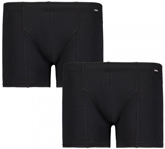 Adamo Jack Boxer shorts 2-pack Black - Sous-vêtements & Bain - Sous-vêtements Grande Taille