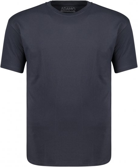 Adamo Kevin Regular fit T-shirt Navy - T-shirts - T-shirts Homme Grande Taille