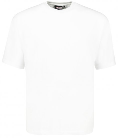 Adamo Magic T-shirt White TALL SIZES - VÊTEMENTS HOMME MT-6XLT - Vêtements Tall Homme