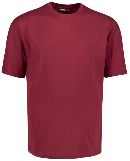 Adamo Magic T-shirt Burgundy TALL SIZES - VÊTEMENTS HOMME MT-6XLT - Vêtements Tall Homme