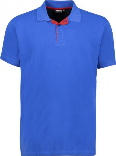 Adamo Pablo Comfort fit Polo Shirt Royal Blue - Polos - Polos homme grande taille