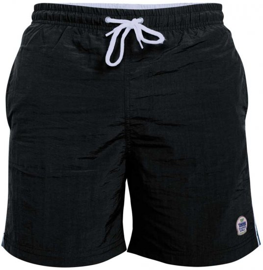 D555 Yarrow Swimshorts Black - Sous-vêtements & Bain - Sous-vêtements Grande Taille