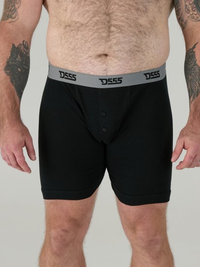 Duke Driver Boxershorts Black, Grey, Navy 3-Pack - Sous-vêtements & bain - Sous-vêtements Grande Taille