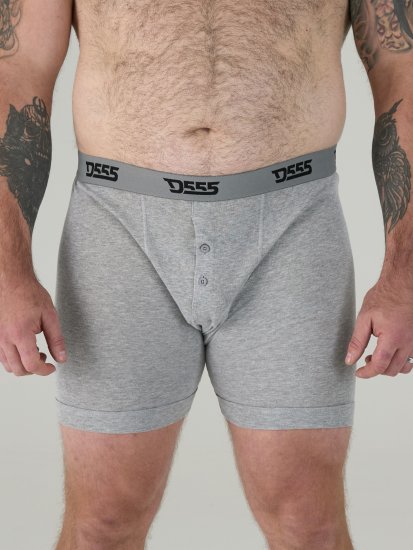 Duke Driver Boxershorts Black, Grey, Navy 3-Pack - Sous-vêtements & bain - Sous-vêtements Grande Taille