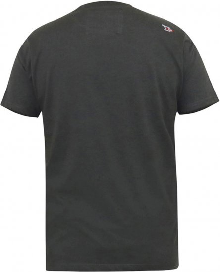 D555 JAIDEN Legends Guitar Printed Crew Neck T-Shirt Khaki - T-shirts - T-shirts Homme Grande Taille