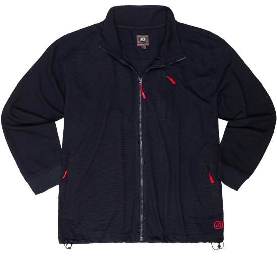 Adamo Max Ottoman Sweatshirt Navy - Sweatshirts & hoodies - Sweatshirts/Hoodies grande taille homme