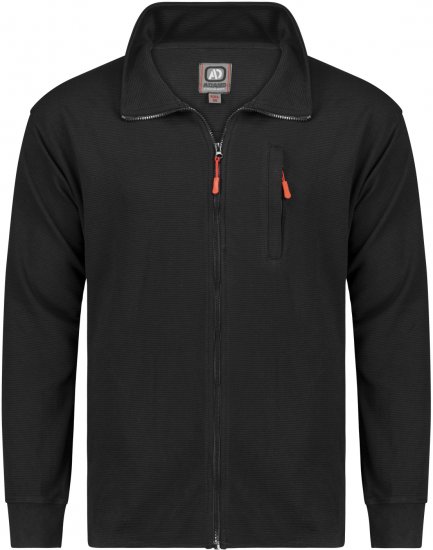 Adamo Max Ottoman Sweatshirt Black - Sweatshirts & hoodies - Sweatshirts/Hoodies grande taille homme