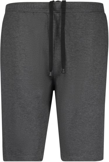 Adamo Athen Sweatshorts Charcoal - Pantalons/shorts de survêtement - Survêtement/jogging grandes tailles