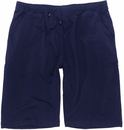 Adamo Athen Sweatshorts Navy - Pantalons/shorts de survêtement - Survêtement/jogging grandes tailles