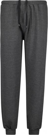 Adamo Athen Sweatpants with Cuffs Charcoal - Pantalons/shorts de survêtement - Survêtement/jogging grandes tailles