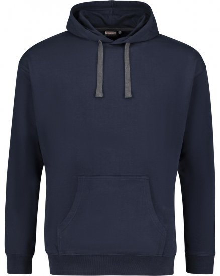 Adamo 159310 Sweat à capuche Bleu foncé - Sweatshirts & hoodies - Sweatshirts/Hoodies grande taille homme