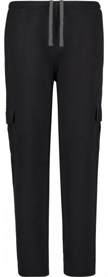 Adamo 159311 Pantalon de jogging à poches Modern Fit Noir - Pantalons/shorts de survêtement - Survêtement/jogging grandes tailles