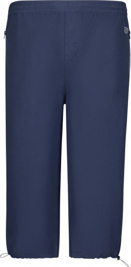 Adamo Oskar Capri Shorts Navy - Pantalons/shorts de survêtement - Survêtement/jogging grandes tailles
