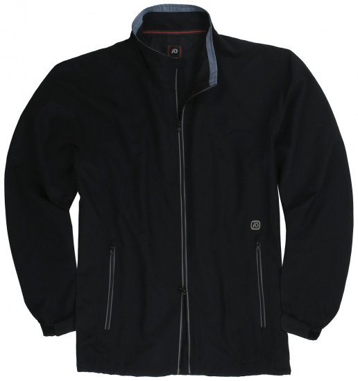 Adamo Oswin Lightweight Fitness Jacket Black - Sport & outdoor - Vêtements de sport grande taille 