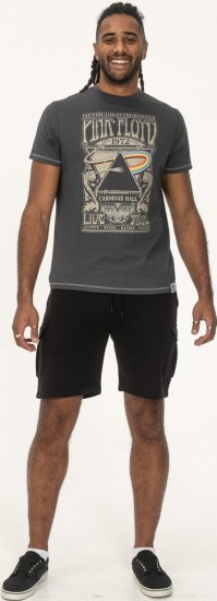 D555 HANLEY Official Pink Floyd Crew Neck T-Shirt Dark Grey TALL SIZES - VÊTEMENTS HOMME MT-6XLT - Vêtements Tall Homme