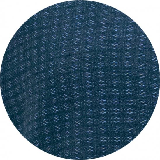 D555 Pontefract Jacquard Linen Mix Short Sleeve Shirt With Button Down Navy - Chemises - Chemises Grandes Tailles Hommes