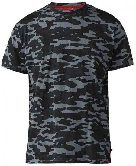 D555 Gaston T-shirt Camo Storm - T-shirts - T-shirts Homme Grande Taille