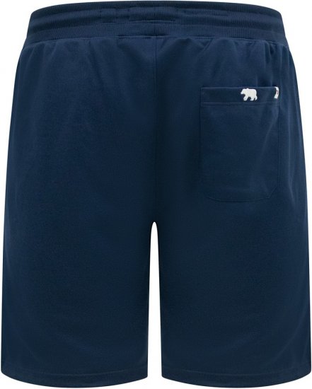 D555 Spalding Elasticated Waist Interlock Shorts Navy - Pantalons/shorts de survêtement - Survêtement/jogging grandes tailles