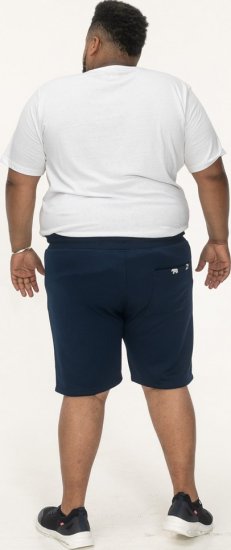 D555 Spalding Elasticated Waist Interlock Shorts Navy - Pantalons/shorts de survêtement - Survêtement/jogging grandes tailles