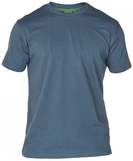 D555 Flyers Crew Neck T-shirt Teal - T-shirts - T-shirts Homme Grande Taille