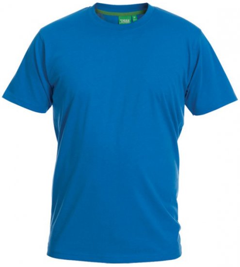 D555 Flyers Crew Neck T-shirt Blue - T-shirts - T-shirts Homme Grande Taille