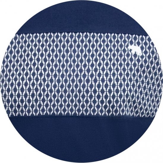 D555 Swansea Cut And Sew Crew Neck T-Shirt Navy - T-shirts - T-shirts Homme Grande Taille