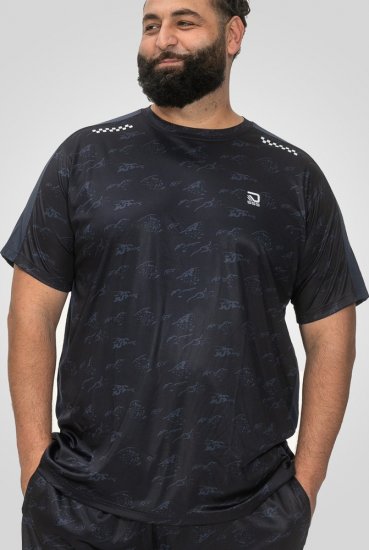 D555 Solihull Dry Wear Light Weight Poly Crew Neck T-Shirt Navy - Sport & outdoor - Vêtements de sport grande taille 