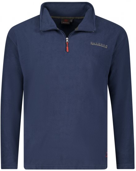 Adamo Vancouver Fleece Sweater Navy - Sport & outdoor - Vêtements de sport grande taille 