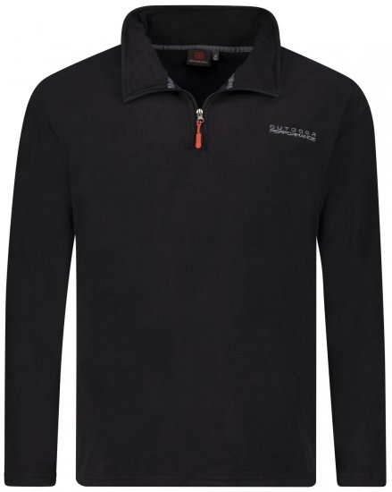 Adamo Vancouver Fleece Sweater Black - Sport & outdoor - Vêtements de sport grande taille 