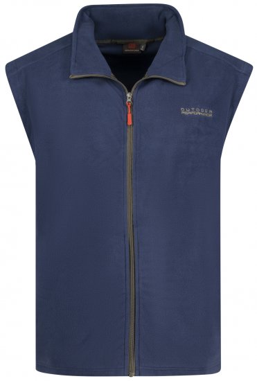 Adamo Montreal Fleece Vest Navy - Sport & outdoor - Vêtements de sport grande taille 