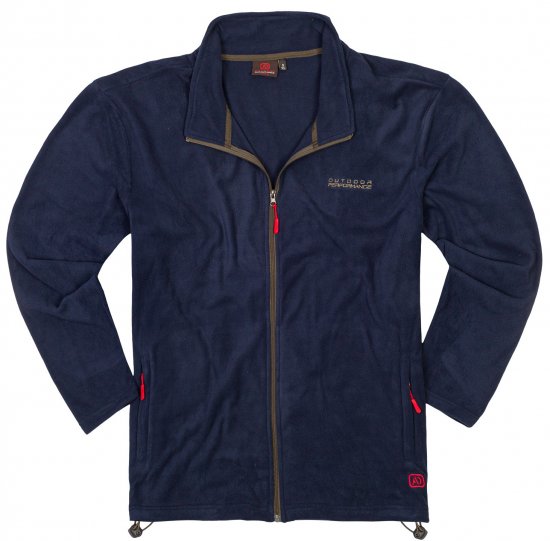 Adamo Toronto Fleece Jacket Navy - Sport & outdoor - Vêtements de sport grande taille 