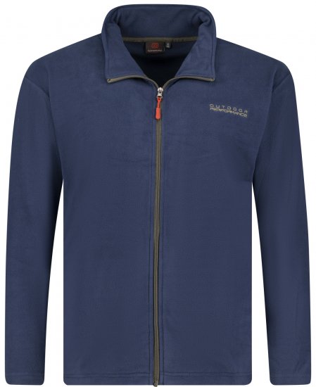 Adamo Tampa Fleece Jacket Navy TALL SIZES - VÊTEMENTS HOMME MT-6XLT - Vêtements Tall Homme