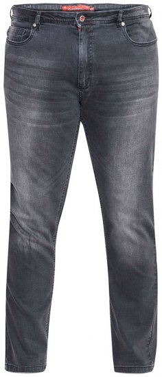 D555 Benson Tapered Fit Stretch Jeans Stonewash - Jeans et pantalons - Jeans et Pantalons grande taille 
