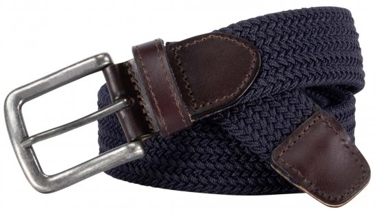 Adamo 180910 Ceinture élastique Bleu marine - Ceintures - Ceintures grandes tailles pour hommes