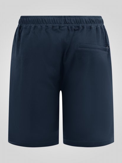D555 Mitchell 2 Short Stretch avec Taille Élastique Bleu Marine - Pantalons/shorts de survêtement - Survêtement/jogging grandes tailles