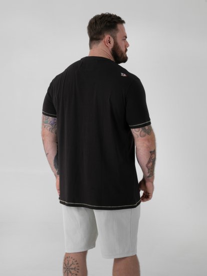 D555 Macfarlan T-shirt avec Imprimé Gorille Noir - Tous les vêtements - Vêtements grande taille pour hommes