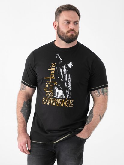 D555 Hugh Official ACDC Highway To Hell T-shirt Imprimé Noir - T-shirts - T-shirts Homme Grande Taille