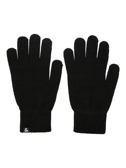 Jack & Jones Barry Gants en maille Noir - Gants - 