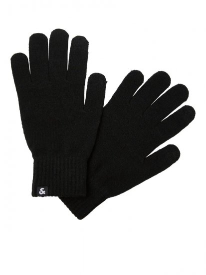 Jack & Jones Barry Gants en maille Noir - Gants - 