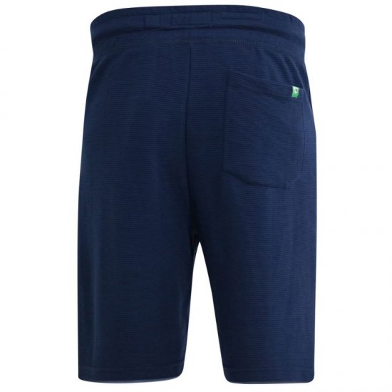 D555 Jackie Ribbed Jersey Shorts Navy - Pantalons/shorts de survêtement - Survêtement/jogging grandes tailles